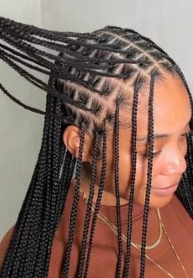 Knotless tresse/braids petite