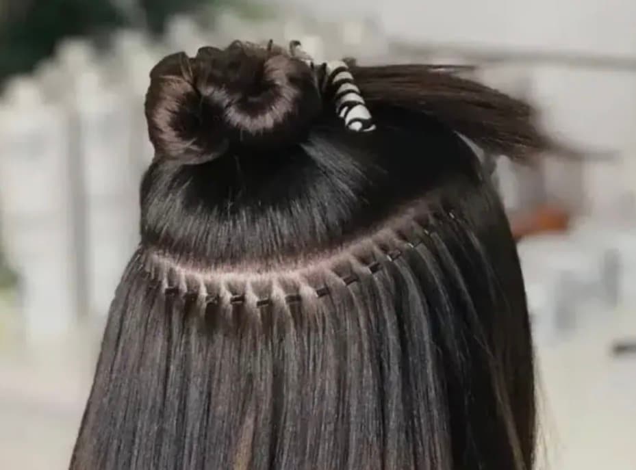 Ligne de tissage (anneaux ou nattes) — 4 lignes